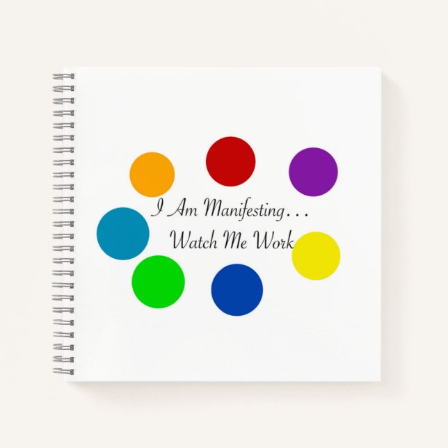WATCH ME WORK NOTEBOOK (Front)