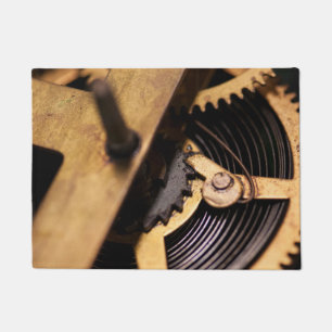 Watch Mechanics Abstract Doormat