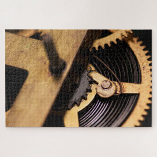 Watch Mechanics Abstract Jigsaw Puzzle