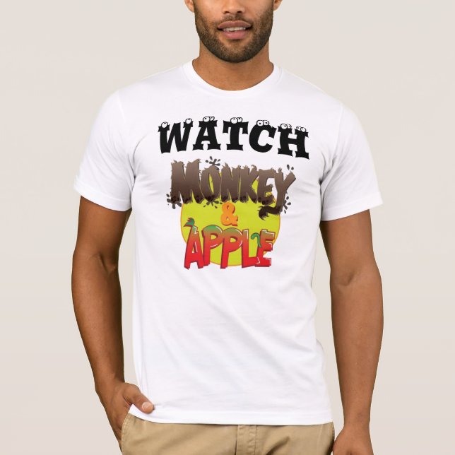 Watch MonkeyandApple T-Shirt (Front)