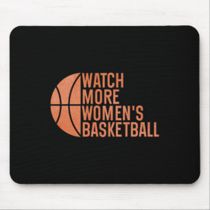 Watch More Women's Sketll Support Women On Sports  Mouse Mat