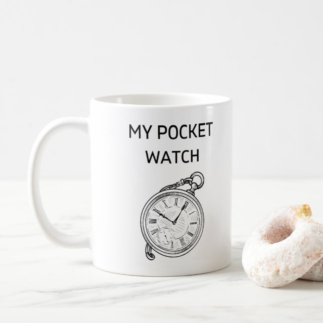 Watch on the Mug Coffee (With Donut)
