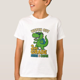 Watch Out 2nd Grade Here I Come T-Shirt