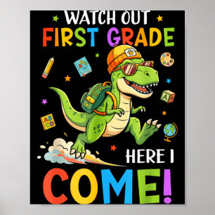 Watch Out First Grade Here I Come Poster