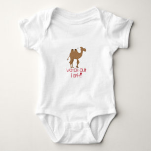 Watch Out I Spit! Baby Bodysuit