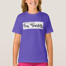 Watch Out I'm Fearless Kid's Shirt
