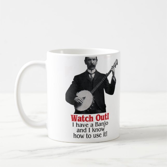 Watch Out! Mug (Left)