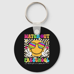 Watch Out Preschool Back To School Teacher Boys Gi Key Ring