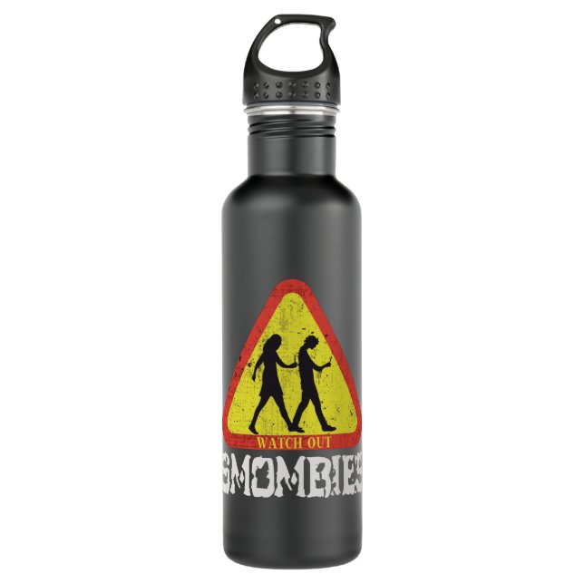 Watch out Smombies 710 Ml Water Bottle (Front)