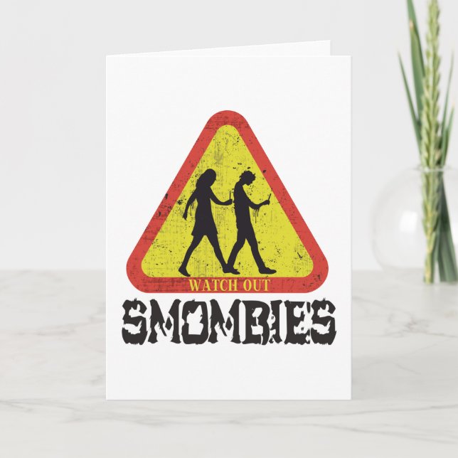 Watch out Smombies Card (Front)