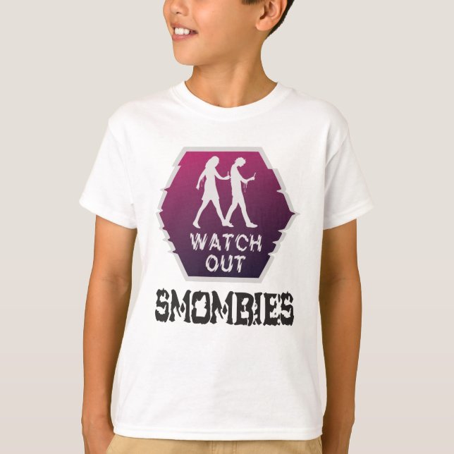 Watch out Smombies T-Shirt (Front)