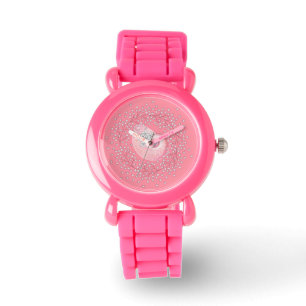 Watch Pink Glitter Daisies & Shells