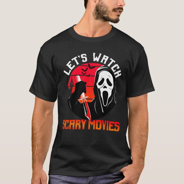 Watch Scary Movies girl T-Shirt (Front)