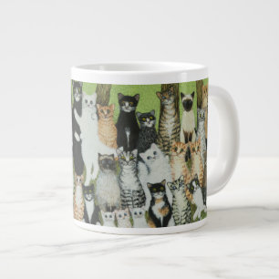 Watch the Birdie Large Coffee Mug