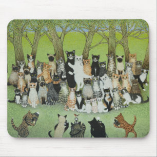 Watch the Birdie Mouse Mat