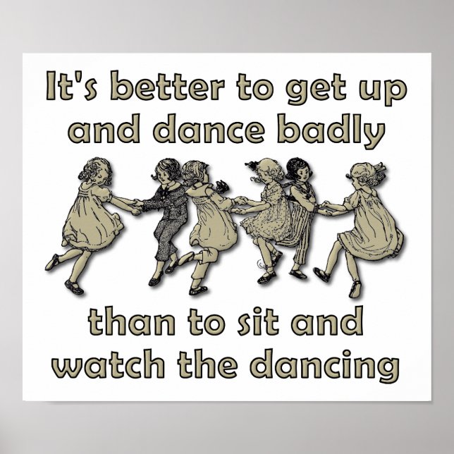 Watch the Dancing Poster (Front)
