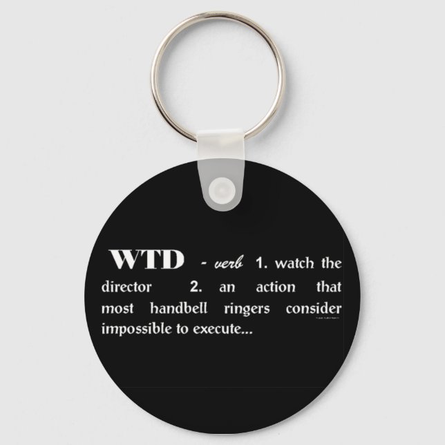 Watch the Director Key Ring (Front)