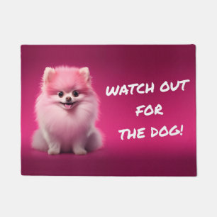 Watch the dog! / Beware of the dog! Doormat