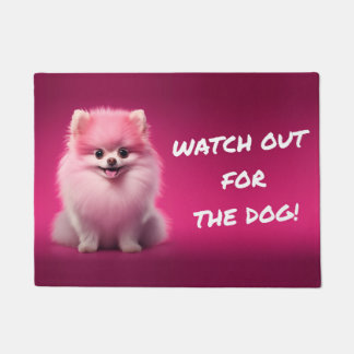 Watch the dog! / Beware of the dog! Doormat