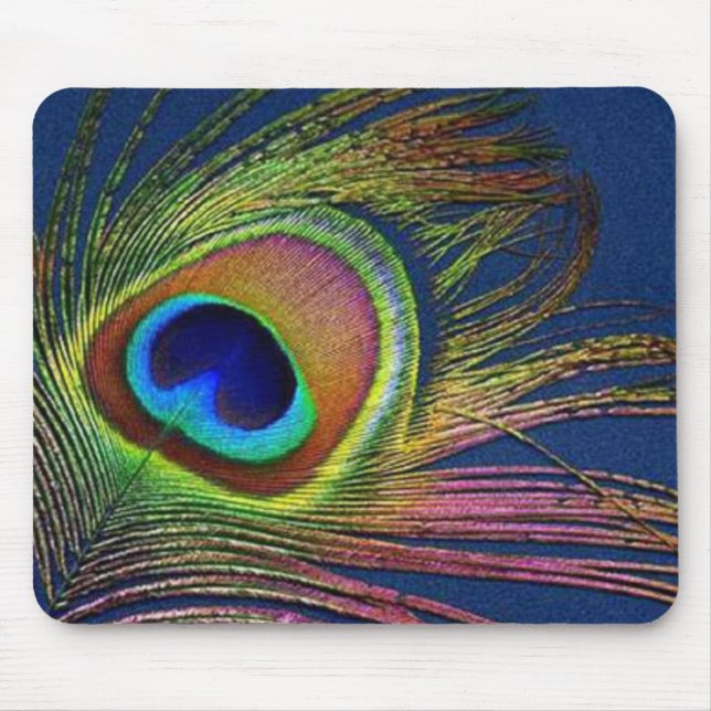 watch the feathers mouse mat (Front)