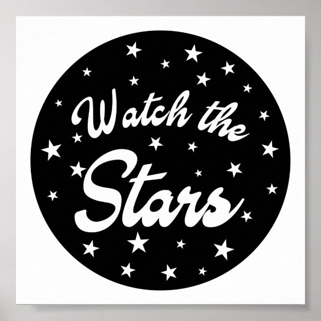 Watch the Stars Poster (Front)