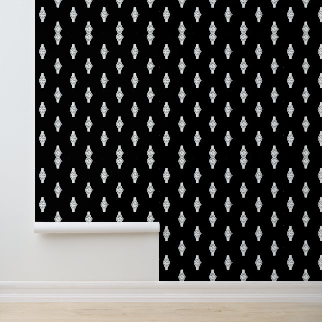Watch The Time Fun Black      Wallpaper (Application)