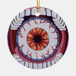 Watch What You Say Ceramic Tree Decoration