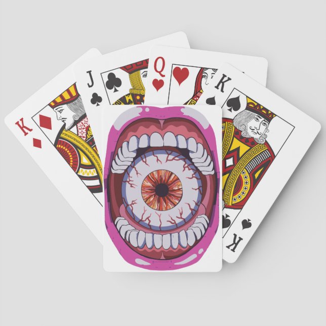 Watch What You Say Playing Cards (Back)