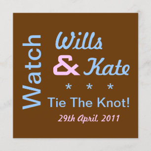 Watch Wills and Kate Tie The Knot Invitation