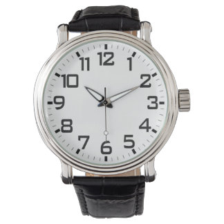 Watch with Large Numbers