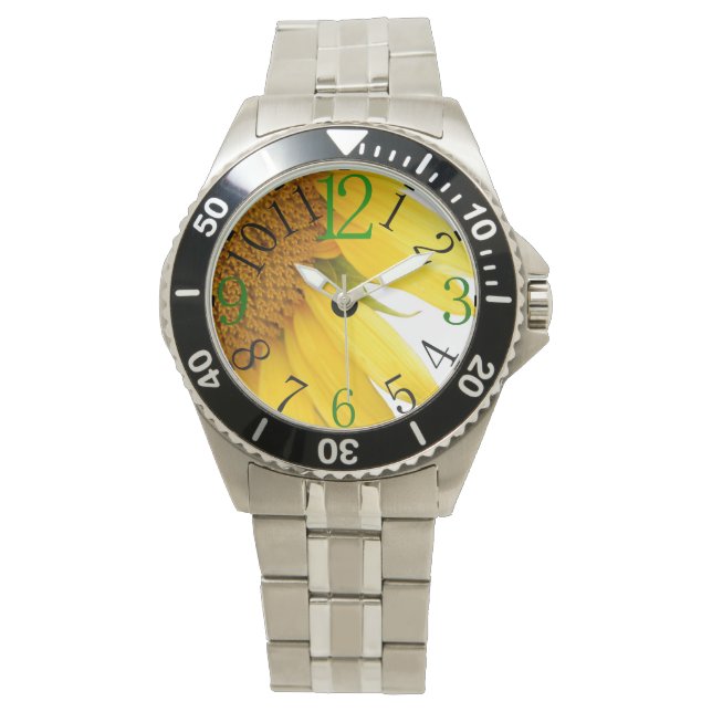 Watch with Sunflower (Front)