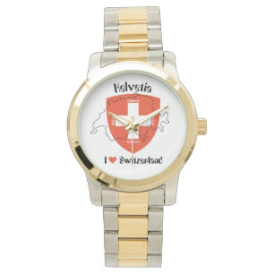 Watch with Swiss Design Schweiz Suisse Switzerland