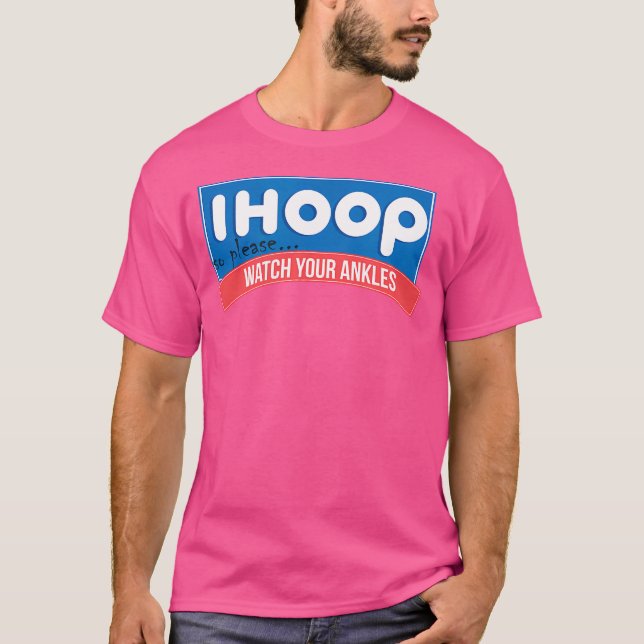 Watch Your Ankles Ihoop Basketball Shirt (Front)