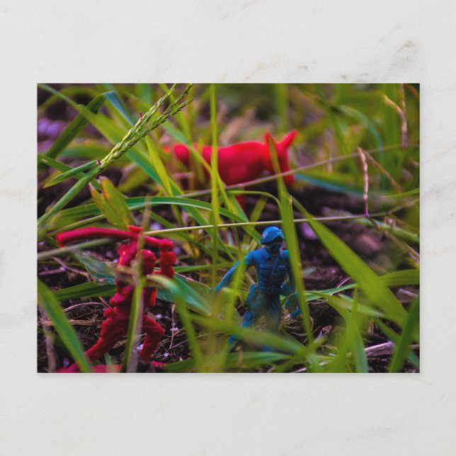 Watch Your Back Postcard (Front)