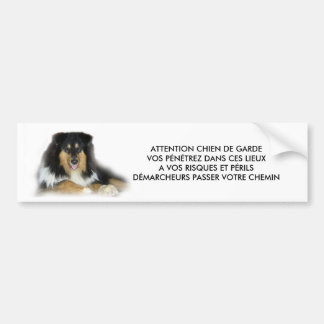 WATCHDOG BUMPER STICKER