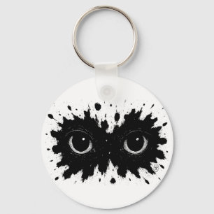 Watcher in the Ink: Eye‑Blot Sigil Key Ring