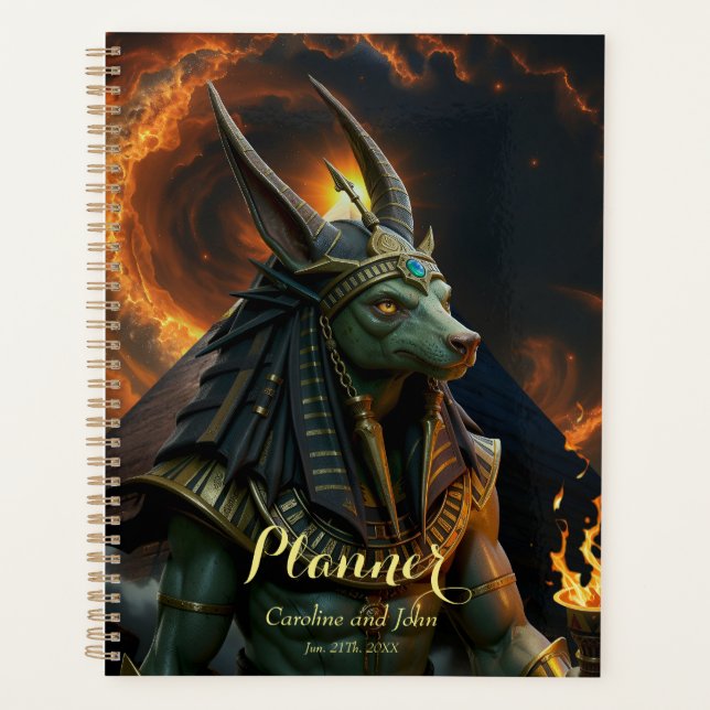 Watcher of the Afterlife – Anubis.   Planner (Front)