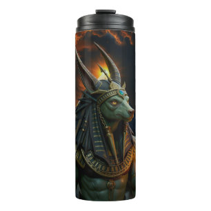 Watcher of the Afterlife – Anubis.  Thermal Tumbler