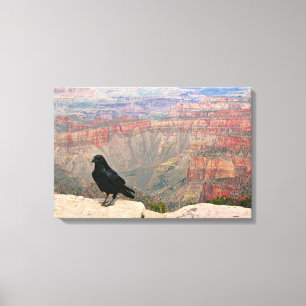 Watcher of the Canyon Canvas Print