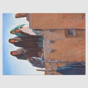 Watchers From the Housetop by Maynard Dixon Tissue Paper