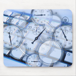 Watches Clocks Keyboard Office Mouse Mat