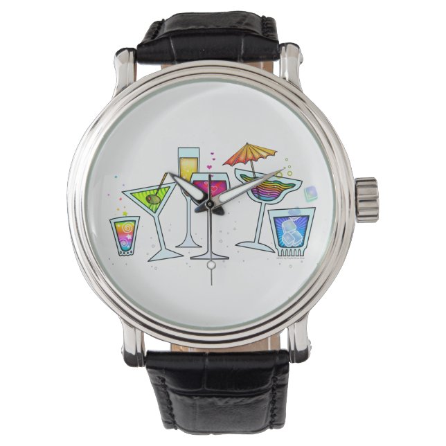 WATCHES - COCKTAIL UP! PARTY GLASSES (Front)