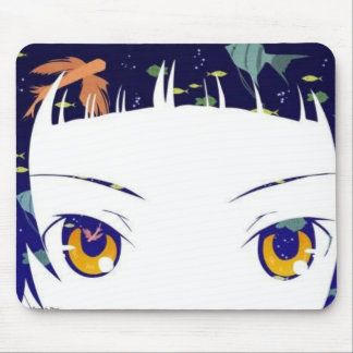 Watchful eyes mouse mat