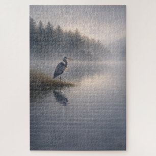 Watchful Heron Great Blue Heron Puzzle