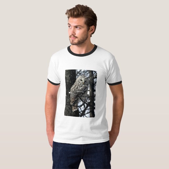 Watchful Owl T-Shirt (Front Full)