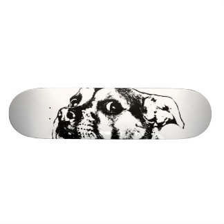 Watchful Puppy Skateboard Deck