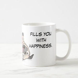Watching a Pug be a Pug Fills You With Happiness. Coffee Mug