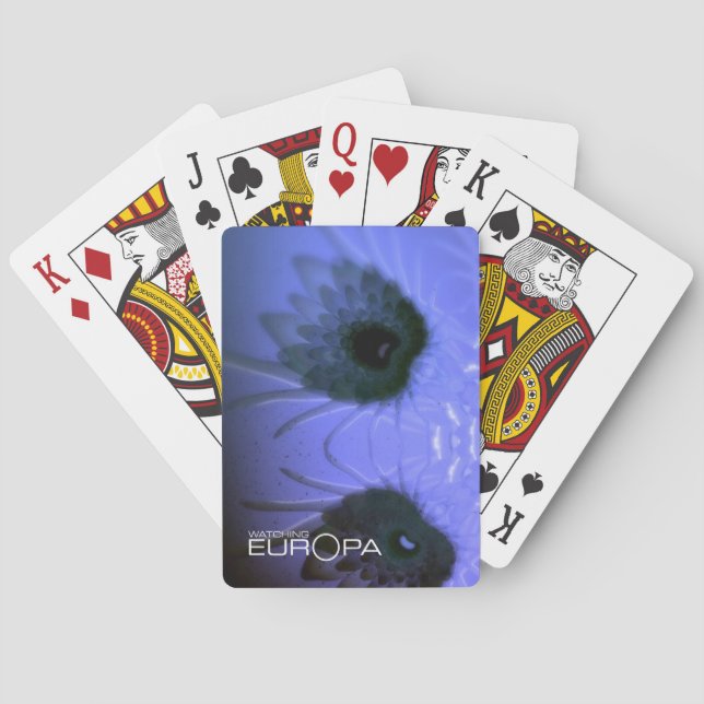 Watching Europa Playing Cards #1 (Back)
