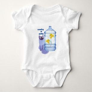 watching fish as meal T-Shirt Baby Bodysuit