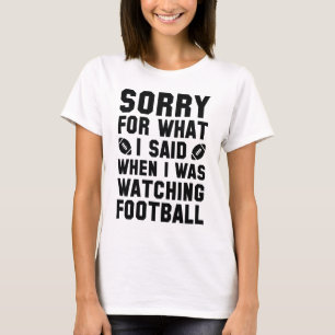 Watching Football T-Shirt